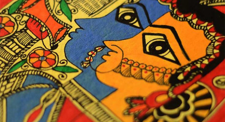 Madhubani-painting-reflection-of-exotic-art